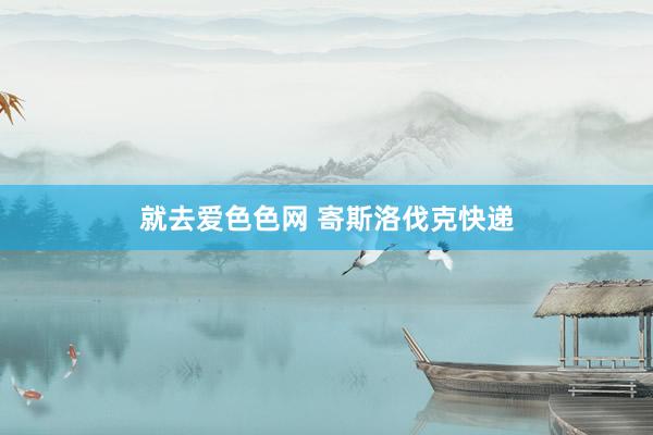 就去爱色色网 寄斯洛伐克快递