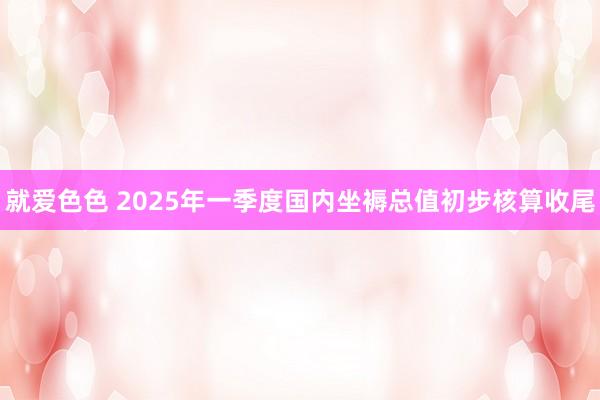 就爱色色 2025年一季度国内坐褥总值初步核算收尾