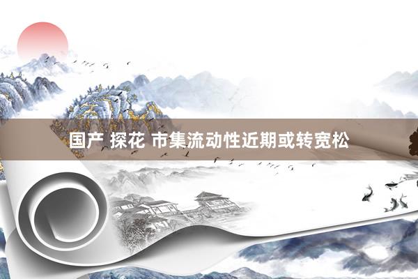 国产 探花 市集流动性近期或转宽松